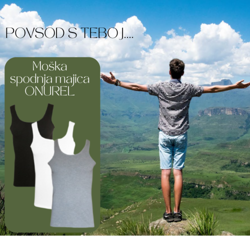Moška spodnja majica ONUREL - slika 8