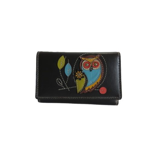 Ženska usnjena denarnica BLS OWL 907 - slika 10