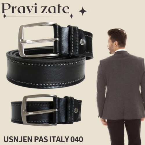 Pas za hlače usnje ITALY 040 - slika 3