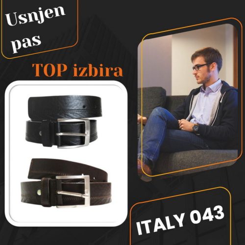 Pas za hlače usnje ITALY 043 - slika 8