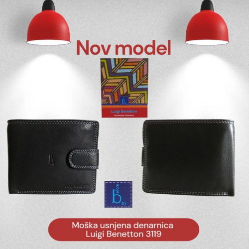 Moška usnjena denarnica Luigi Benetton 3119 - slika 9