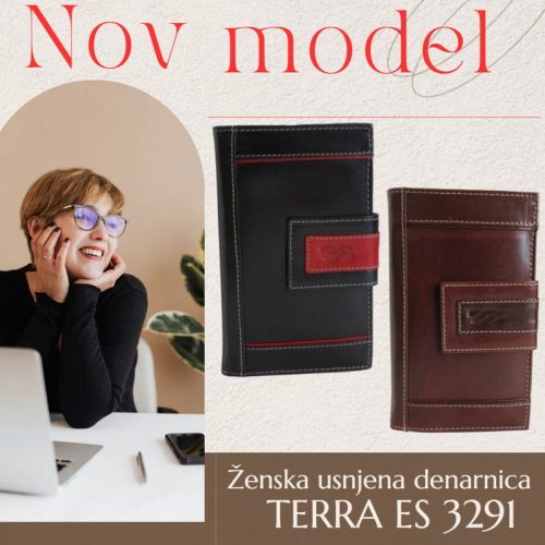 Ženska usnjena denarnica TERRA ES 3291 - slika 8