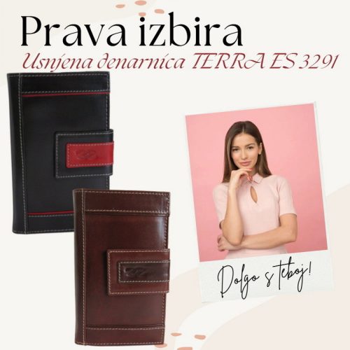 Ženska usnjena denarnica TERRA ES 3291 - slika 15
