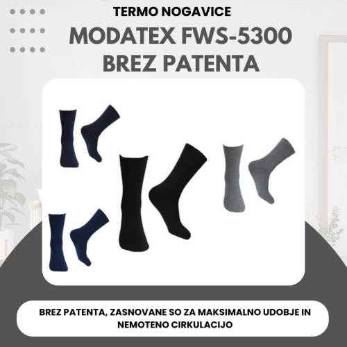 Termo nogavice MODATEX FWS-5300 brez patenta - slika 2
