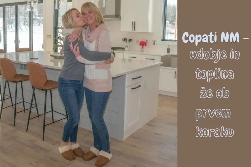 udobni copati za vsakodnevno uporabo