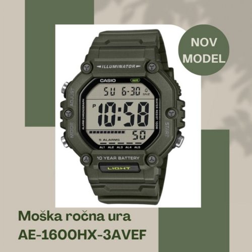 Ročna ura Casio AE-1600HX-3AVEF - slika 3