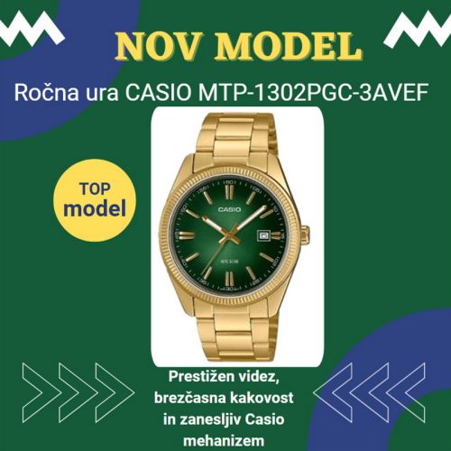 Ročna ura CASIO MTP-1302PGC-3AVEF - slika 5