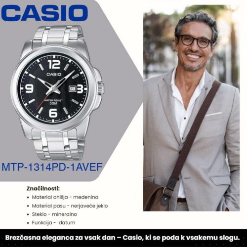 Ročna ura CASIO MTP-1314PD-1AVEF - slika 3