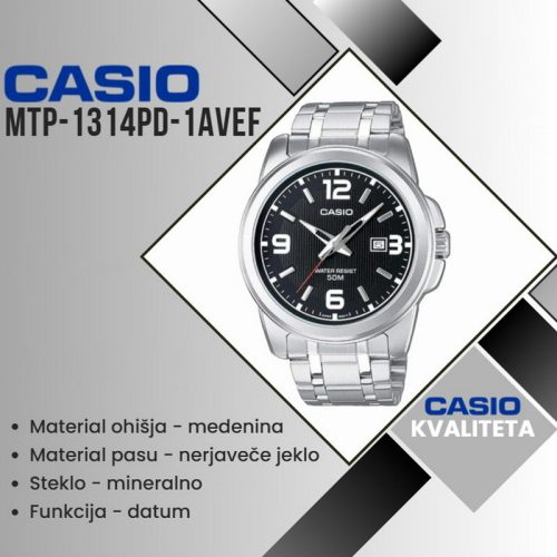 Ročna ura CASIO MTP-1314PD-1AVEF - slika 6